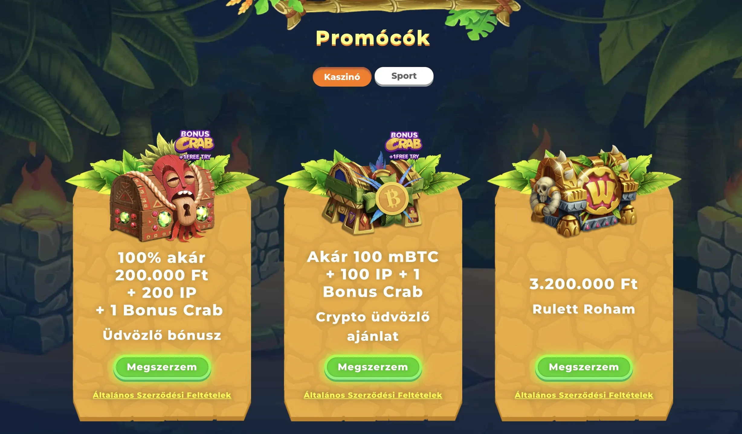 Wazamba Kaszinó Promóciók